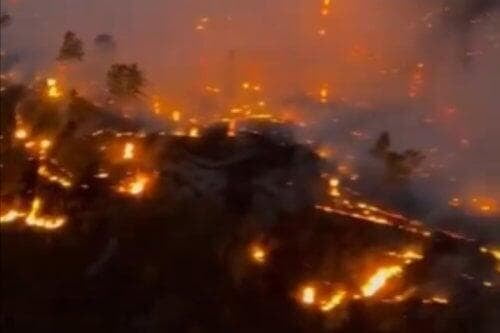 Video: Arde la zona Esmeralda en Atizapan de Zaragoza